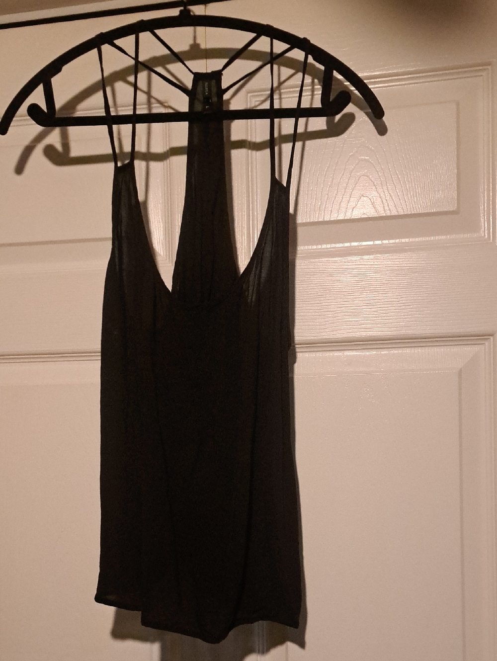 π·Talula Black Spaghetti Strap Camisole Simple classic perfect summer Gear